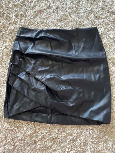H&m kožená sukňa v.38, h&m,38