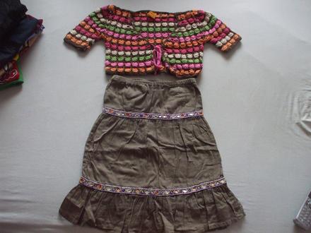 Bolerko a suknička, mayoral,128