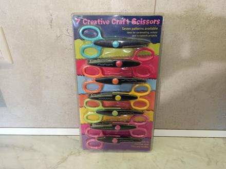 Ozdobne noznice - sada 7ks,