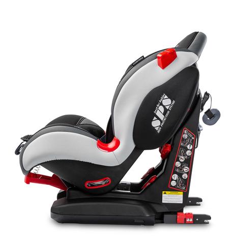 Caretero autosedačka sport turbofix graphite 9-25, caretero