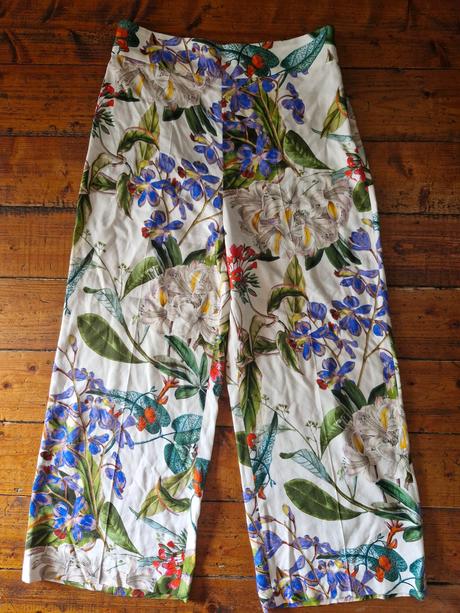 Široké nohavice zara, zara,38
