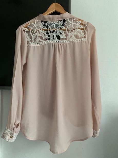 Čipkovaná blúzka, s