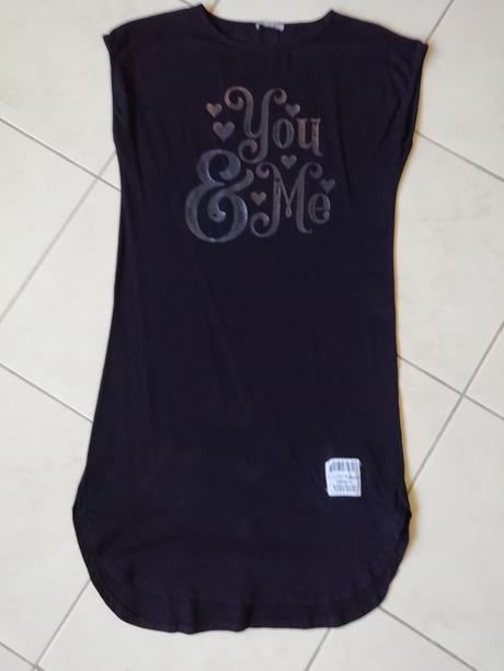 Tričkové šaty, v. s, s