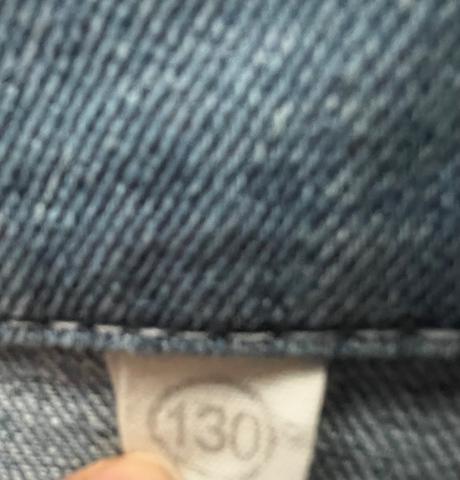 Riflová bunda pre dievča, 128