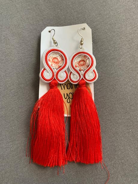 Soutache náušnice, 