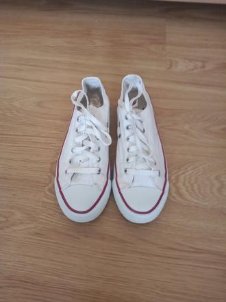 Biele conversy veľ.42 super stav, converse,42