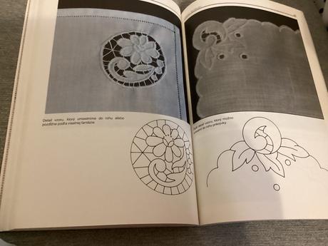 Plná a dierkovaná výšivka, 