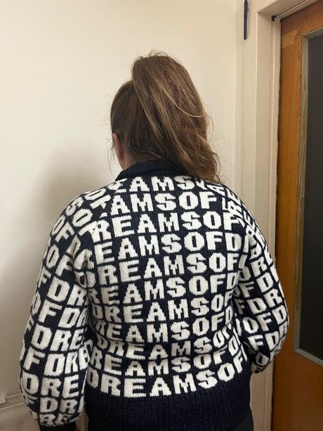 Teplý sveter značky h&m, h&m,xs