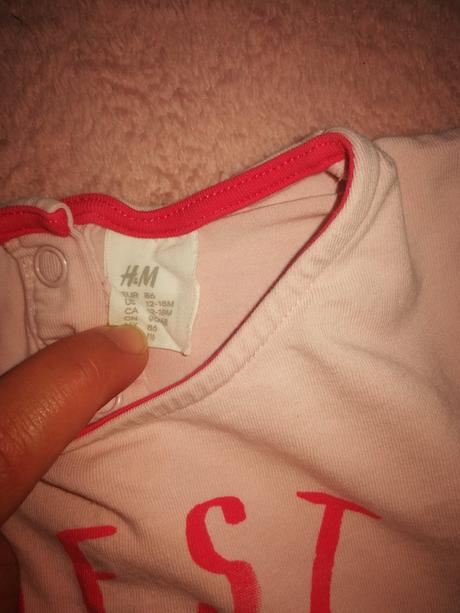 Tričko s 3/4rukavmi, h&m,86