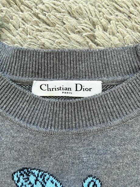 Christian dior kašmírový pulovrík, m