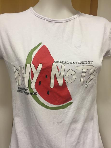Tričko s potlačou, xl, vhodné skôr s/m, m