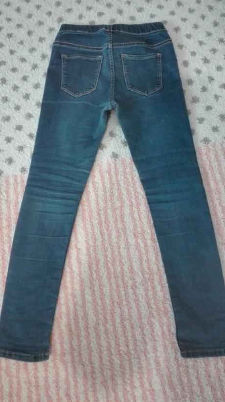 Elastické nohavice, h&m,128