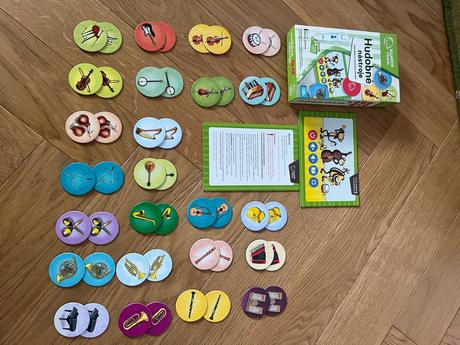 Pexeso hudobné nástroje albi,