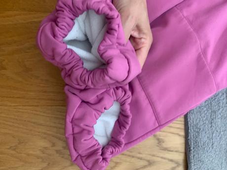 Little people zimná softshellová kombinéza zajko 8, little people,92