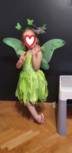 Zvonilka víla cililing 4-5 rokov 110/116,