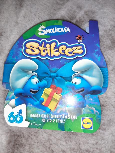 Stikeez šmoulovia komplet, 