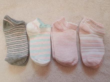 Ponožky členkové 23-26 4ks, 23