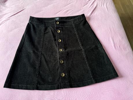 Ćierna hrubá sukňa, f&f,38