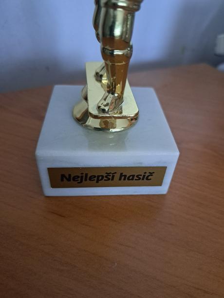 Hasič dekorácia zábavná cena, 