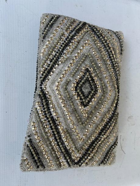 Boho koralikova kabelka taska posita koralikmi 24,