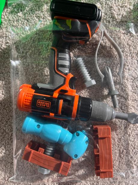 Mechanická vŕtačka s nadstavcami black&decker, 
