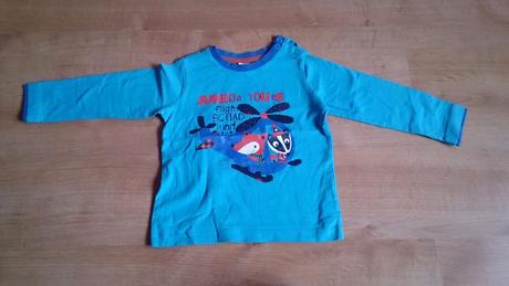 Tyrkysové tričko , baby club,86