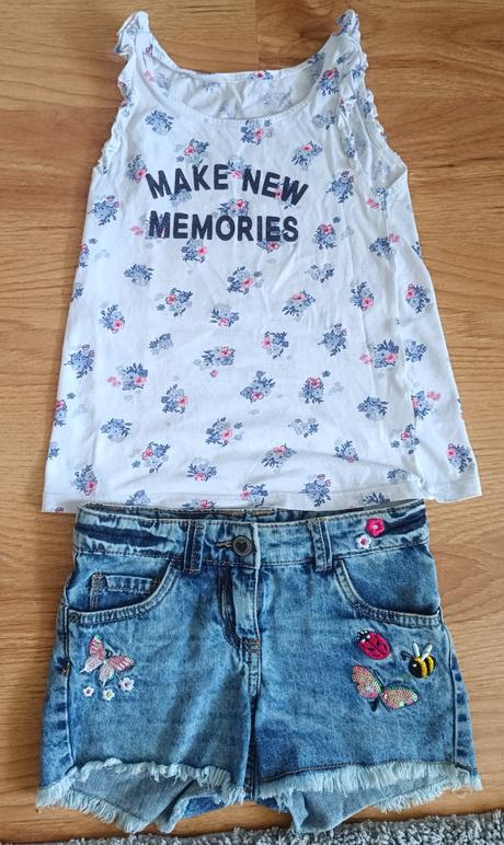 Šortky + tielko 110, 110