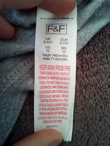 Premieňacie tričko, f&f,140