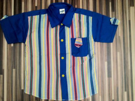 Chlapčenské košele s krátkym rukávom , 92