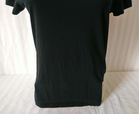 Dámsky čierny top, topman, s