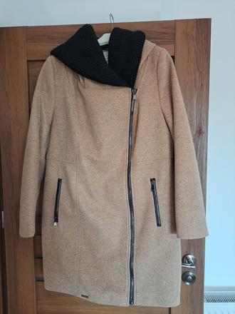 Zimny dlhy kabat, ad style,xxl