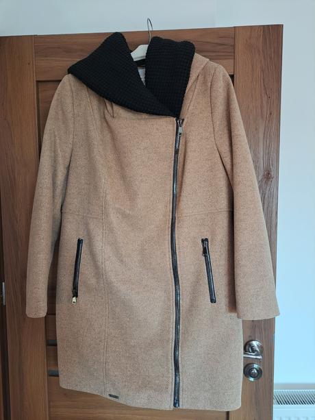 Zimny dlhy kabat, ad style,xxl