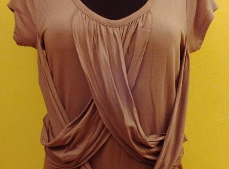 Dámsky top, hnedý, l