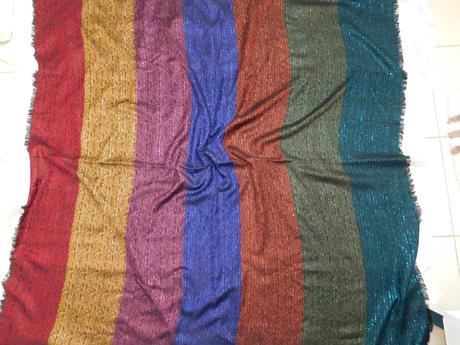 Kvalitná teplá indicka šatka, xl