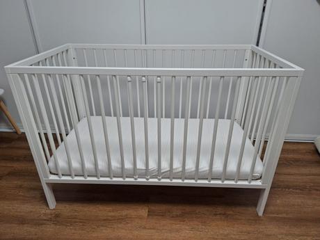 Detská drevená postielka, šírka (cm): 60,dĺžka (cm): 120