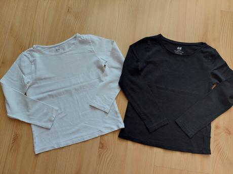 Tričko 2x, h&m,110