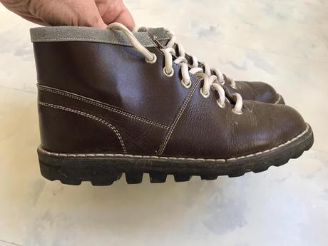 Kožené turistické topánky, 37