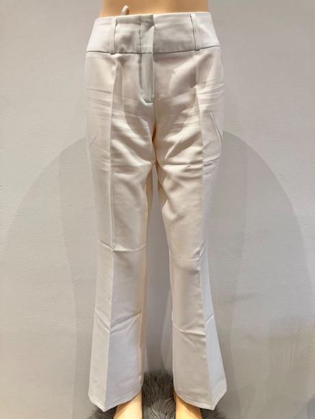Dámske biele nohavice (40), l