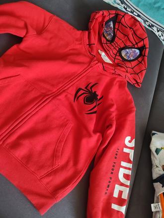 Mikina spiderman, h&m,128