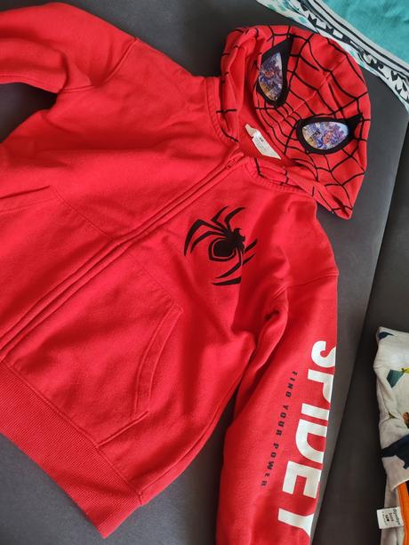 Mikina spiderman, h&m,128