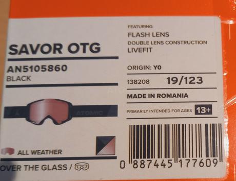 Lyžiarske okuliare  blizard, 