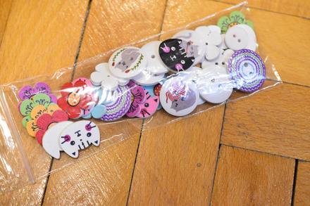 Gombíky s detskými motívmi, 