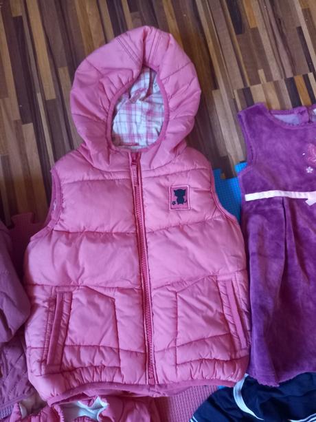 Mix oblečenia 80-92 (rifle, tepl. supr., šaty), 86–98