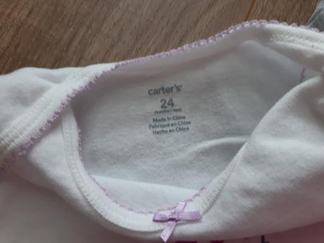 Dievčenské body s krátkym rukávom, carter's,86