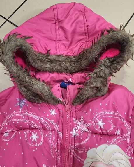 Zimná bunda disney elsa frozen 134 na 8 rokov, disney,134