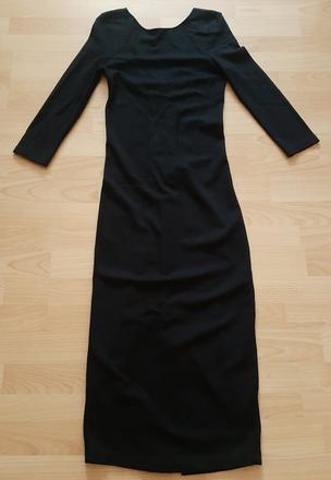 Čierne dlhé šaty, zara,m