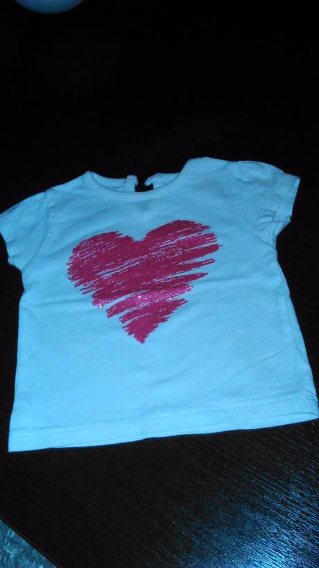 Biele tričôčka , c&a,62