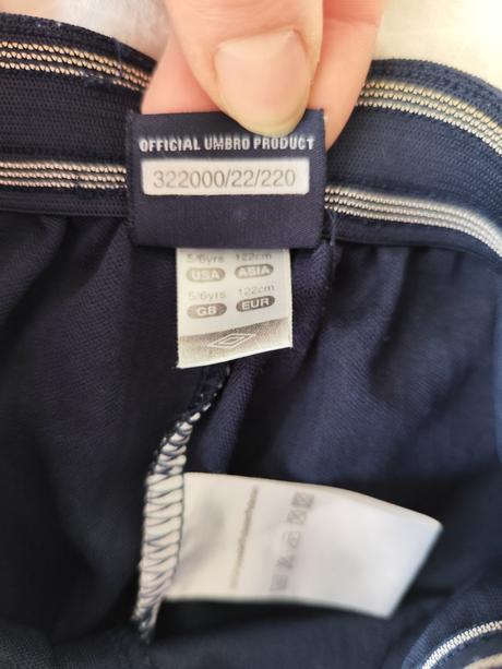 Futbalový dres, umbro,116