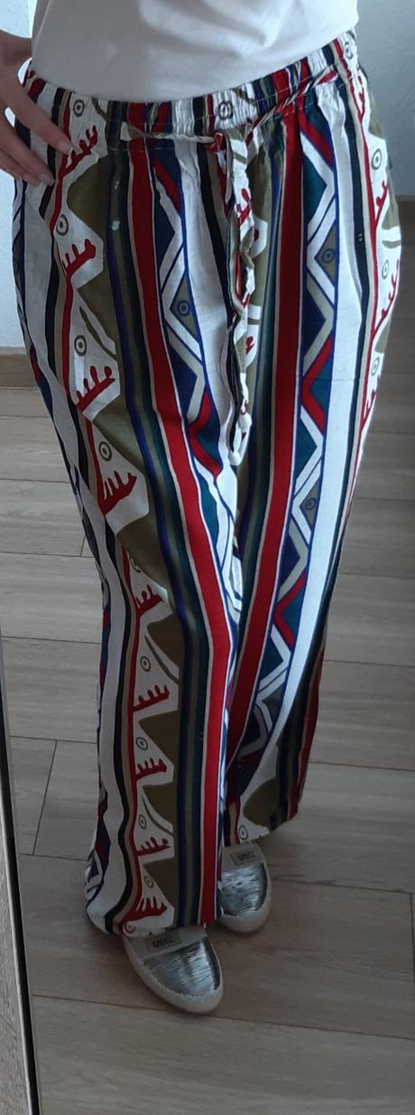 Vzorovane nohavice, m