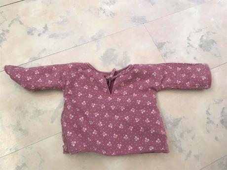 Zamatové oblečenie na veľkú bábiku, 